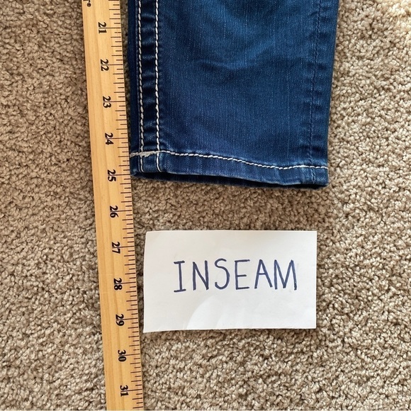 Miss Me Women’s Size 28 Signature Skinny Crop Jeans Inseam 25" - Picture 11 of 11